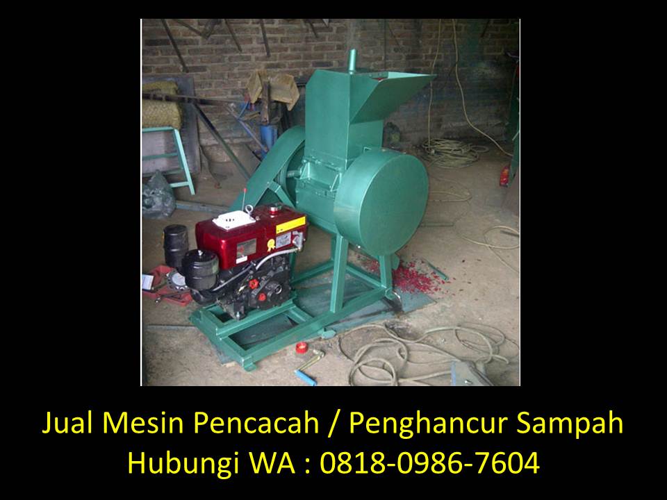 Pabrik pencacah botol plastik di Bandung WA : 0818-0986-7604 Mesin-penghancur-limbah-di-bandung