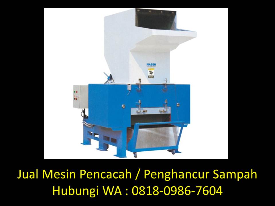 Daftar harga mesin penghancur plastik di Bandung WA : 0822-1813-7048 Mesin-penghancur-sampah-dapur-di-bandung